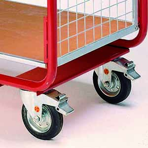 Trolley optional total stop brakes Shelf Trolleys with plywood Shelves Shelf Trolleys | Shelf Trolley with Plywood Shelves | Multi Level Trolleys 52/Wooden truck.jpg